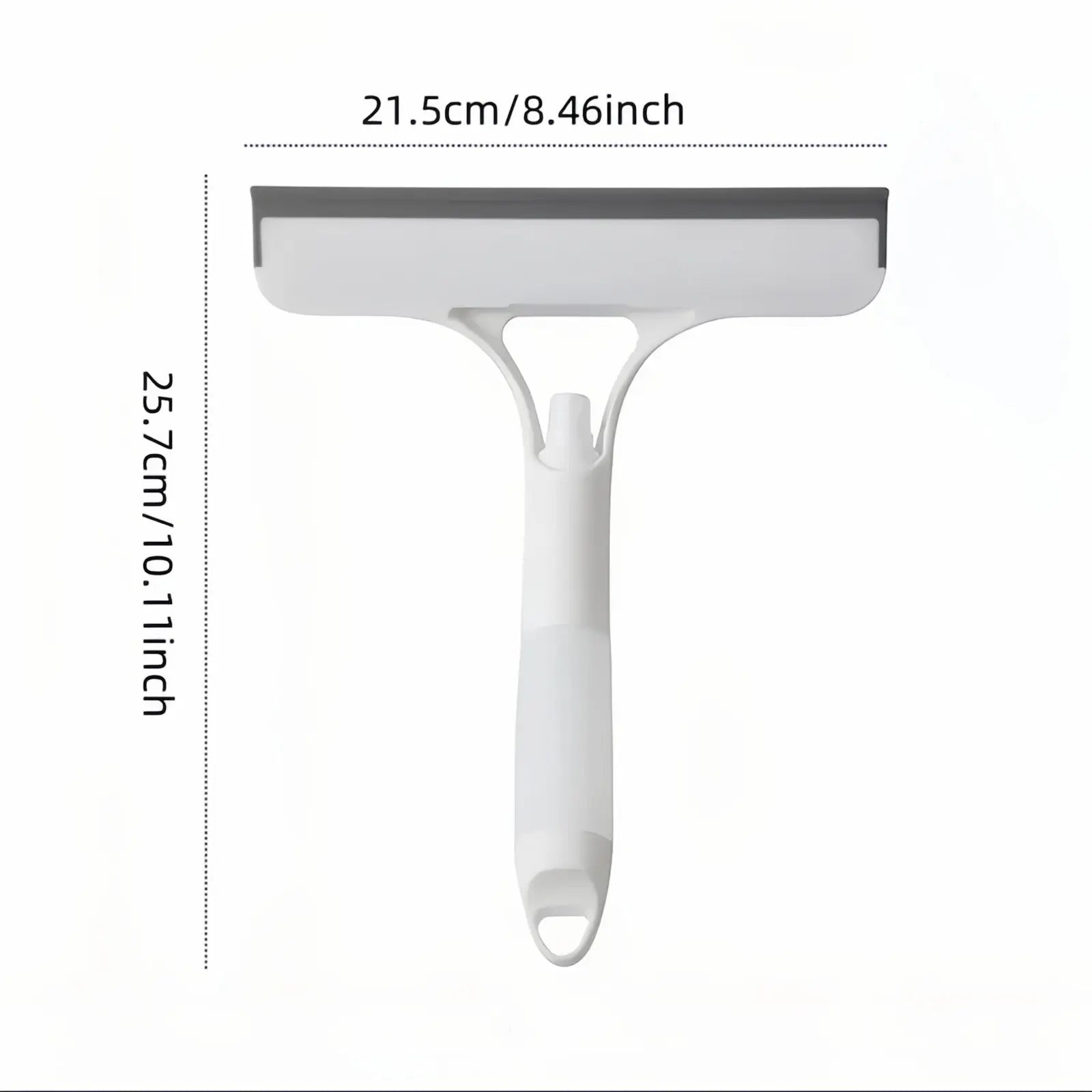 3 In 1 Window Cleaning Tool with Spray Bottle, Squeegee & Microfiber Scrubber